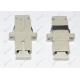 Beige Color Fiber Optic Adapter SC MM Standard Plugging Force 2-6N CE Approved