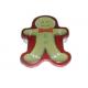 Ecofriendly Gingerbread Man Box For Gift Packaging 180*144*35hmm