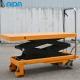 Hydraulic Pallet Small Electric Scissor Lift Table Stationary  500kg Load Capacity
