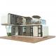 Contemporary Prefab Modular House Supply Movable Apple Cabin with Easy Installation