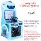 Children's Arcade Electronic Game Machines Simulate Real Racing Game