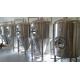 Anti Rust Conical Beer Fermenter Stainless Steel 4 Bars Working Pressure
