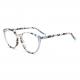Round Lamination Acetate Frame Glasses Eyeglasses Ladies Optical No Smear