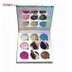 Beautiful High Pigment 9 Color Eyeshadow Palette With Mirror 0.14kg