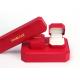 High Glossy Plastic Jewelry Box Case Custom Logo Environmentally Friendly For Gift Packaging