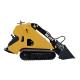 China rubber tracked mini skid steer loader 25Hp diesel engine Joystick