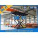 4.0kw 3T 6000mm Hydraulic Scissor Car Lift  4 Sides Guard Rail