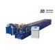 Blue C Section Roll Forming Machine , Cold Roll Forming Machine With Hydraulic Cutting