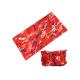 Ladies / Girl Outdoor Fishing Neck Scarf  Red Light Weight Soft Touch UV Resistant