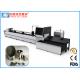 Square Tube Cutting Machine , Oval Rectangular Round Cnc Tube Cutter Fiber 2KW with CE