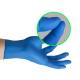 Medical Grade Disposable Protective Gloves / Nitrile Disposable Glove Customized