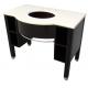 American hotel Custom made Wooden bathroom vanity base,bathroom cabinet for hotel