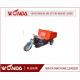 Cargo Three Wheel Hydraulic Mini Dumper 48V/150Ah Battery ISO CE Certificated