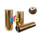 Pet Gold Silver Polyester Metalized Thermal Lamination Film Roll Corona Treated