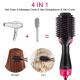 Evenly Heated ROHS 65W One Step Hair Dryer Brush For Straightening