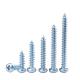 Cross Pan Head Self-Tapping Screws ISO Standard Blue Black Zinc Plated for Benefit