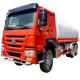 25000 Liter Water Tank Trucks SINOTRUK HOWO 6X4 With Water Pump And Stainless Steel Tank
