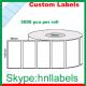 Thermal Transfer Labels 102mmX48mm/1 Plain Poly Roll Perm Perf 3,000Lpr, 76mm core