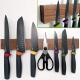 16 Inch Professional Wooden Magnetic Knife Strip Space-Saving Knife Rack With Power Ideal for Blocks Roll Bags