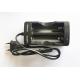 Copper Brazil Plug Universal Li Ion Battery Charger 2 * 18650 Slots For Vapes Box