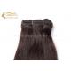 Wholesale 50 CM Remy Cuticle Hair Weft Extensions - 20 Silk Straight Brown Remy Human Hair Weft Extension For Sale