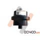 Black IHI18J Mini Track Roller For Mini Digger Undercarriage Spare Parts