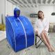 Detox Relaxation Personal Far Infrared Portable Sauna With Foot Roller