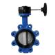 Medium Temperature Lug Type Metal Hard Seal Butterfly Valve with Lever Type Handle