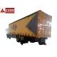 11500x2500x3850 Flatbed Curtain Side Trailers 280HP Euro VI Emission Standard Eco - Friendly