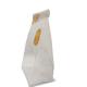 140x280x100mm Bakery Paper Bags Bakery Packaging Bags With Tin Tie