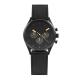 All black plated custom logo japan movt watch sr626sw price