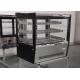 36 Countertop Refrigerated Straight Glass Bakery Display Case With LED Lighting
