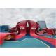 Red Octopus Theme Artistic Playgrounds Children'S Park Playground Equipment