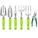 Custom Outdoor Indoor Mini gardening tools Set With Fork For Floral Grape Potting