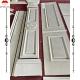 Light Beige Marble Wall Panel and Marble Carving Column for Modern Background Display