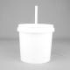 3L Food Packaging Ice Cream Pails With Lids FDA Certifiication