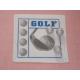 Golf Design Compressed Terry Hand Towel as YT-614