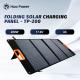 200W Foldable Solar Panel 17.6V 3A Portable Solar Panels Polyester Fabric Monocrystalline Solar Charging Pad
