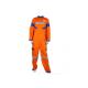 High Visibility Industrial Work Uniforms , Polyester Hi - Vis Fire Overalls