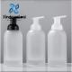 Custom Plastic Foam Pump Spray Cosmetic Cream Pump Jar With Transfer Pump Recipient