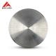 Grade 2 Round Titanium Disc , Industrial Titanium Target Customized Diameter