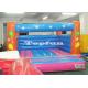 Domestic Use Commercial Bounce Houses Decoration By Colorful Balloon