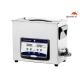 SUS304 Tank Benchtop Ultrasonic Cleaner 6.5 Liters 40KHz With Degas Semi Wave Function