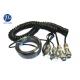 Heavy Duty Vehicle Reversing Camera Extension Cable with 7 Pin Metal Connector
