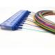 Color Coded SC/UPC Unjacketed 900um Fiber Optic Pigtail