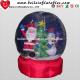 Large snow globes and Transparent inflatable Christmas snow globes and advertising human inflatable