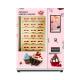 24h Self Service Automatic Cake Vending Machine Touch Screen Vending Machine For Cake