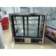 Three - Sided Glass R134a Cake Display Freezer Eco Friendly Customize for Singapore