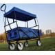 Utility Collapsible Wagon Cart Outdoor Garden All Terrain Folding Cart 120cm