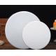 Direct Exquisite Food Grade Circle Cardboard Cake Paper Boards Round Silver Base Tray
